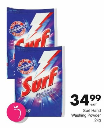 Save Surf Hand Washing Powder 2kg offer