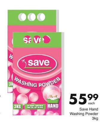 Save Save Hand Washing Powder 3kg offer