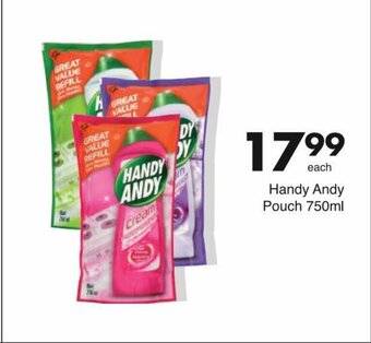 Save Handy Andy Pouch 750 ml offer