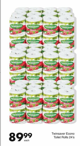 Save Twinsaver Econo Toilet Rolls 24's offer