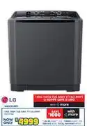 Russells LG 15Kg Twin Tub Grey Machine TT1561RWPT 10299794 offer