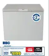 Russells KIC 279L Chest Freezer (White) KCG305WH 10298476 offer