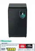 Russells Hisense 14Kg Top Loader Black Washing Machine WT3K1423UB 10302919 offer
