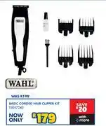 Russells Wahl Basic Corded Hair Clipper Kit 10057243 offer