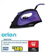 Russells Orion 1600W Non Stick Iron RSH-080478 10304488 offer