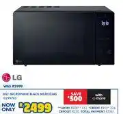 Russells LG 30L Microwave Black MS3032JAS 10299785 offer