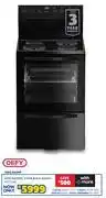 Russells Defy 60cm Electric Stove Black DSS694 10272368 offer
