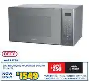 Russells Defy 30L Electronic Microwave DMO390 10124426 offer