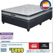 Russells Sleepmasters Supreme 152cm Queen Bed Sed 10290351 offer