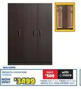 Russells Brooklyn 3 Door Robe 10298946 offer