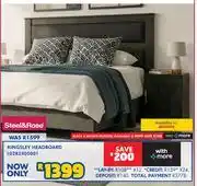 Russells Steel & Rose Kingsley Headboard 10282405001 offer