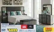 Russells Kade 3 Piece Bedroom Suite 10290274 Free Giveaway Blanket Box offer