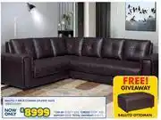 Russells Ballito 2 Piece Corner Lounge Suite With Free Giveaway Ballito Ottoman 10282241001 offer