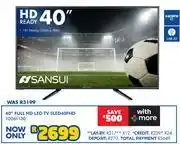 Russells Sansui 40 Full HD LED TV SLED40FHD 10061130 offer