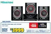 Russells Hisense HA700 810W Mini HiFi System 10311009 offer