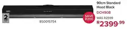 Game Defy 90cm Standard Hood Black offer