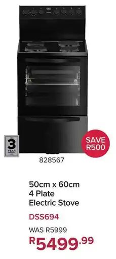 Game Defy 4 Plate Electric Stove offer