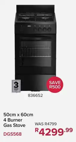 Game Defy 4 Burner Gas Stove offer