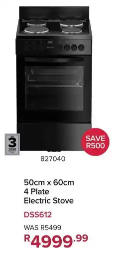 Game Defy 4 Plate Electric Stove offer