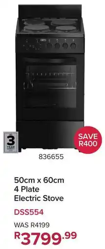 Game Defy 4 Plate Electric Stove offer