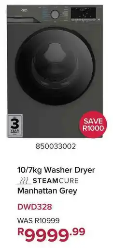 Game Defy Washer Dryer Manhattan Grey offer