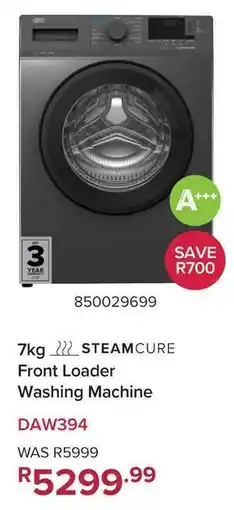 Game Defy Front Loader Washing Machine offer