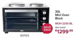 Game Defy Mini Oven Black offer