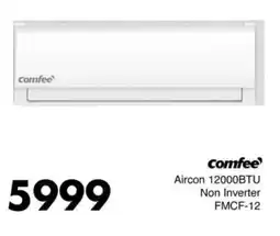Save Hyper Comfee Aircon 12000BTU Non Inverter offer
