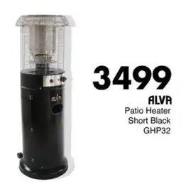 Save Hyper Alva Patio Heater Short Black offer