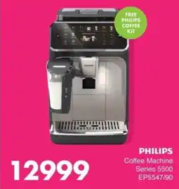 Save Hyper Philips Coffee Machine Series 5500 offer