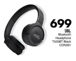 Save Hyper JBL Bluetooth Headphone T520BT Black offer