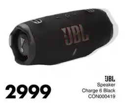 Save Hyper JBL Speaker Charge 6 Black offer