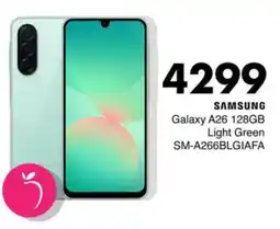 Save Hyper Samsung Galaxy A26 128GB Light Green offer
