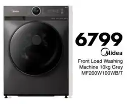 Save Hyper Midea Front Load Washing Machine Grey offer