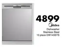Save Hyper Midea Dishwasher Stainless Steel 13 place offer