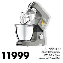 Save Hyper Kenwood Chef XL Patissier KWL90 offer