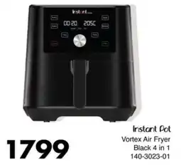 Save Hyper Instant Pot Vortex Air Fryer Black 4 in 1 offer