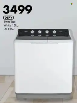 Save Hyper Defy Twin Tub White offer