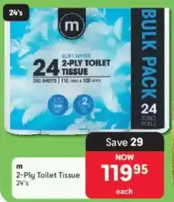 Makro m 2-Ply Toilet Tissue offer