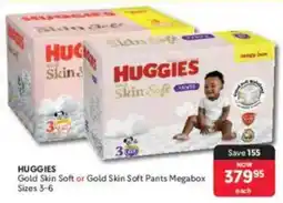 Makro Huggies Gold Skin Soft or Gold Skin Soft Pants Megabox offer