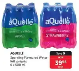 Makro Aquelle Sparkling Flavoured Water offer