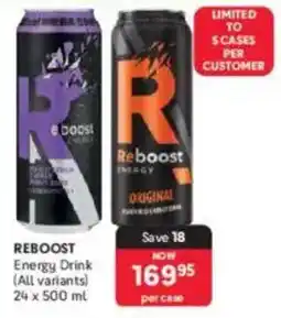 Makro Reboost Energy Drink offer