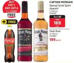Makro Captain Morgan Spiced Gold Spirit Aperitif offer