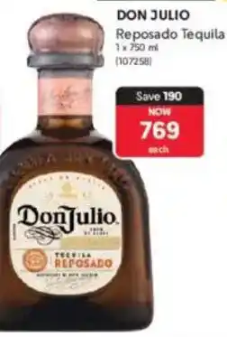 Makro Don Julio Reposado Tequila offer