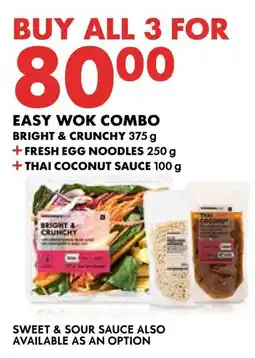Woolworths Easy wok combo offer