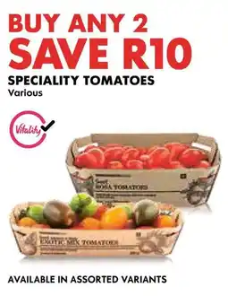 Woolworths Speciality Tomatoes offer