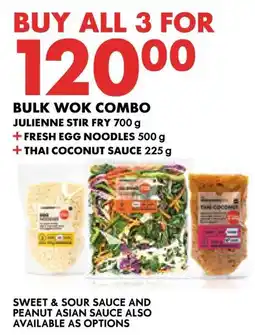 Woolworths Bulk wok combo offer