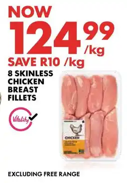 Woolworths Skinless chicken breast fillets offer