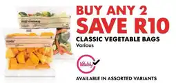 Woolworths Classic vegetable bags offer