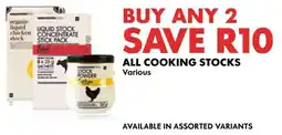 Woolworths All cooking stocks offer
